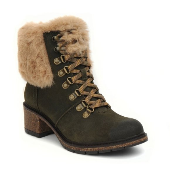 Aetrex $180 Brooklyn CB114 Khaki Boots Sz 11 NIB! - Picture 1 of 4